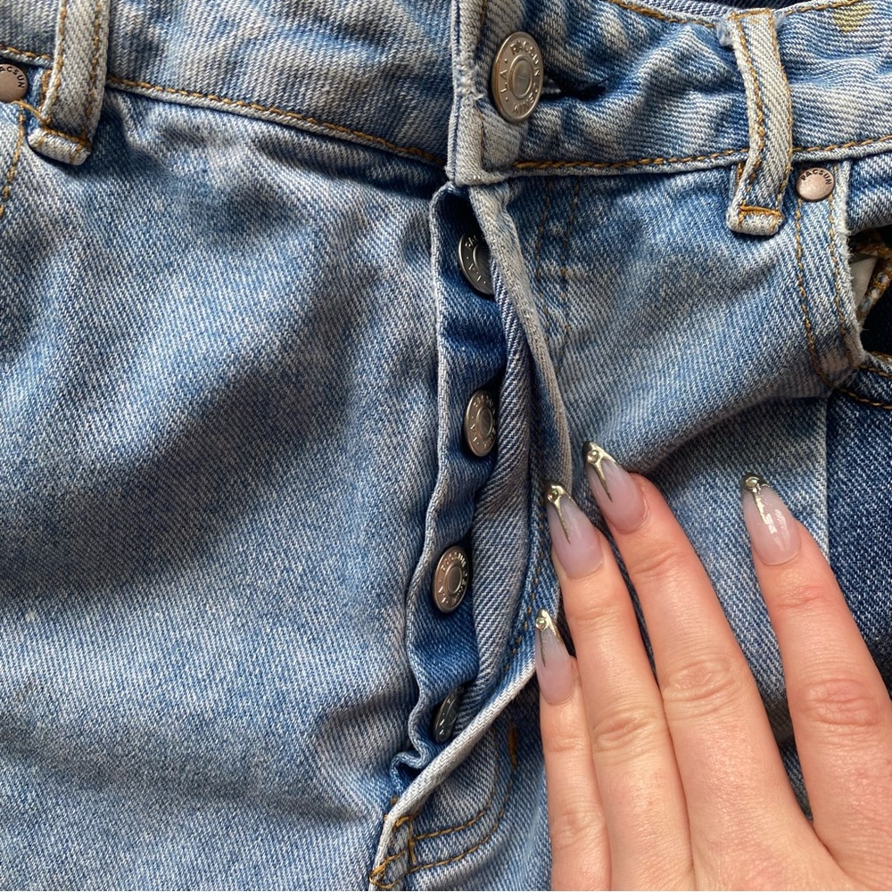 Pacsun Patchwork Mom Jean - image 3